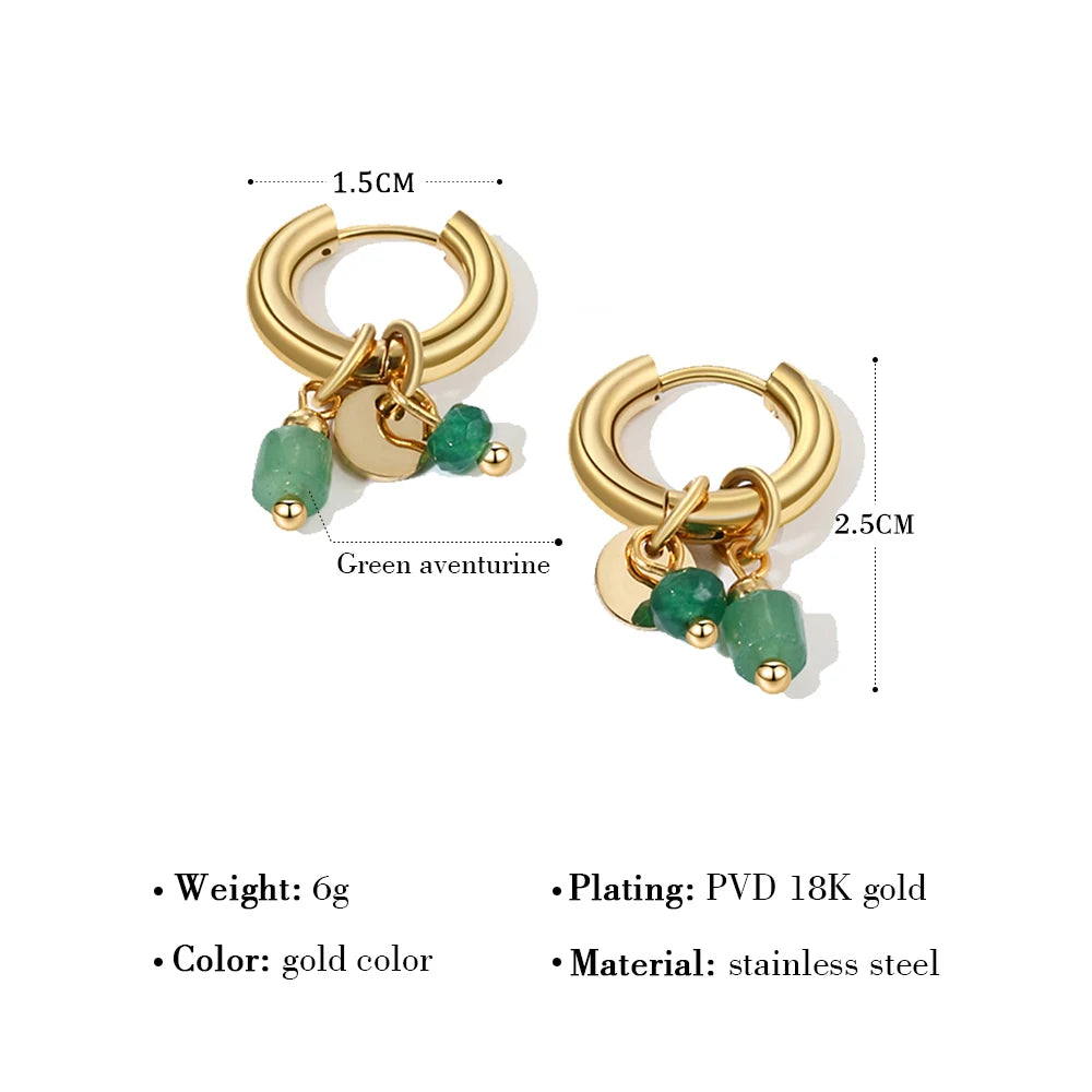 Aurora Stone Earrings